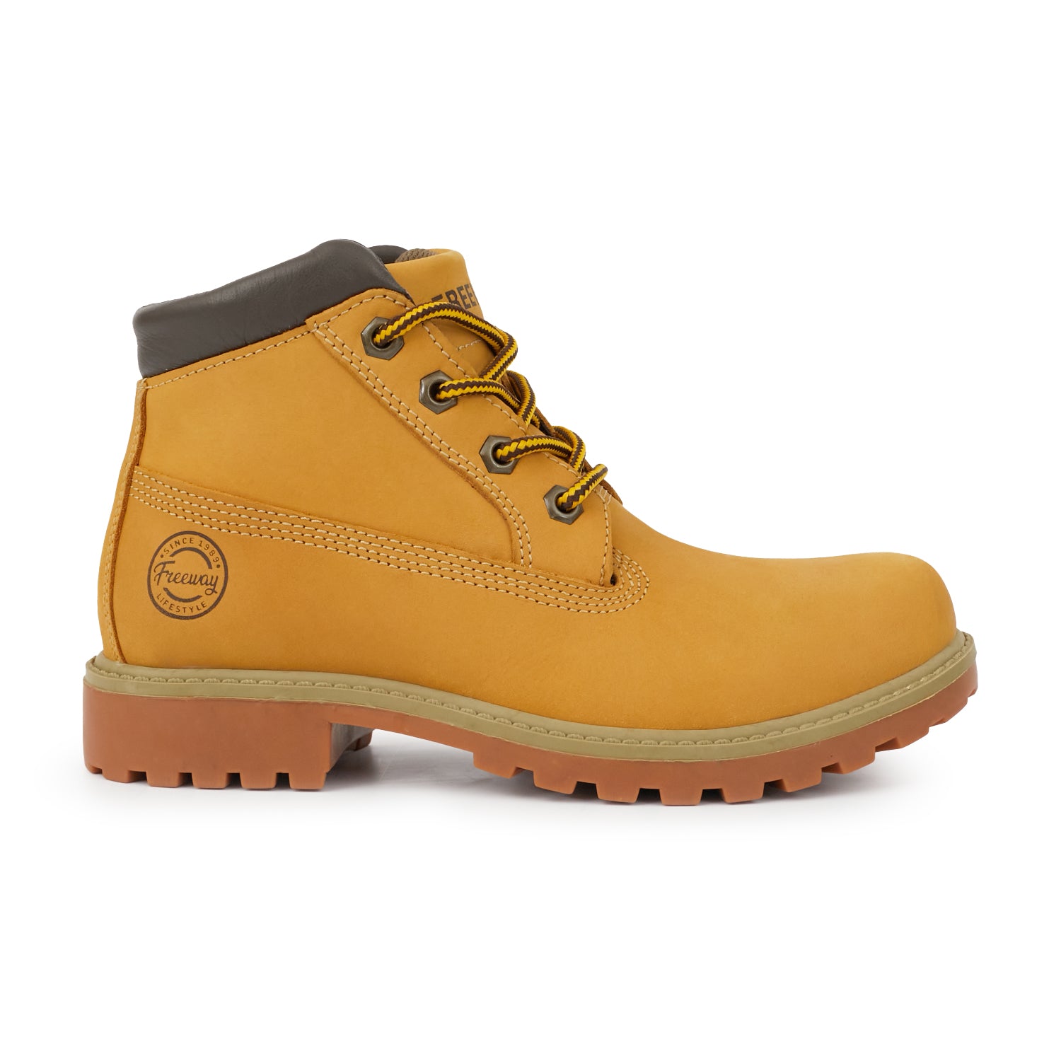 Borcego Odessa Mujer de Cuero Camel – Briganti