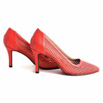 ZAPATO ADELFA ROJO.