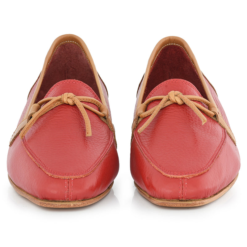 MOCASÍN MON ROJO.