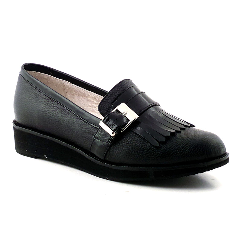 MOCASIN CHALTEN NEGRO.