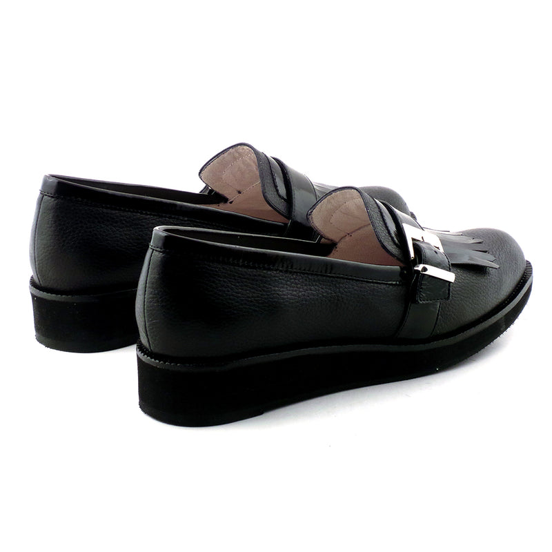 MOCASIN CHALTEN NEGRO.