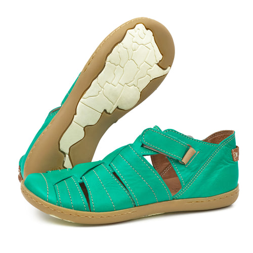 SANDALIA TRACK VERDE