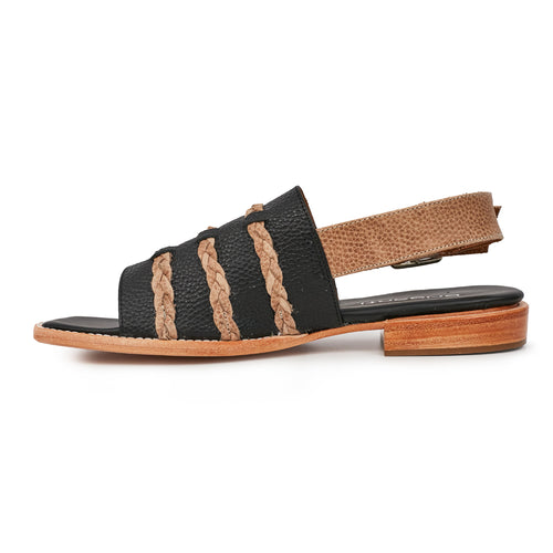 SANDALIA DANGLAS NEGRA