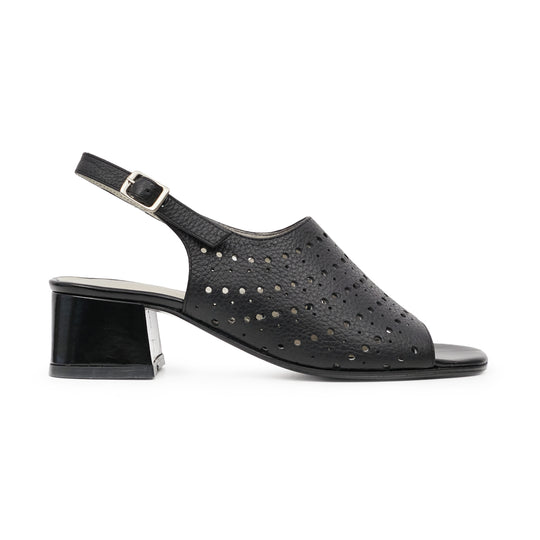 SANDALIA CANDONI NEGRA.